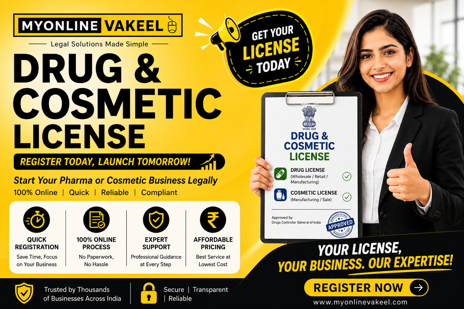 drug&cosmetic license