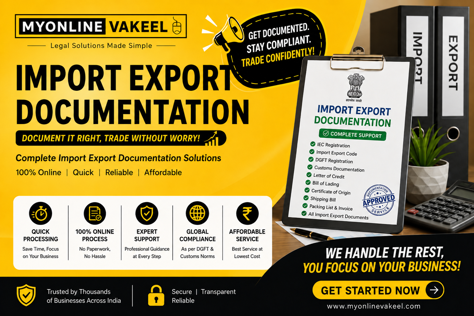 import export documentation